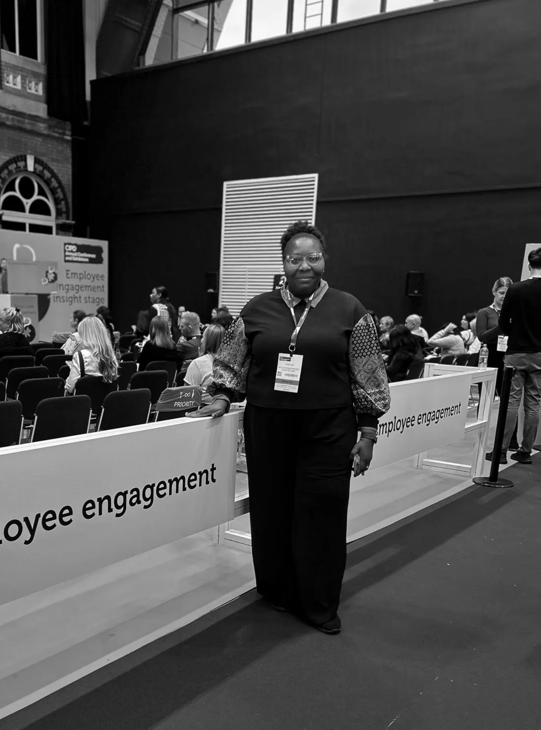 Tee Obi at an event